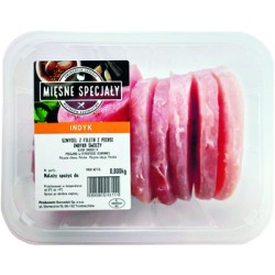 SZNYCEL Z FILETA Z PIERSI INDYKA, MIĘSNE SPECJAŁY MAP ok 0,8 KG ŚWIEŻY