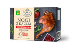 NOGI Z KACZKI Z SOSEM ŻURAWINOWYM 510 G WOLNO GOTOWANE CHEF RECOMMENDS