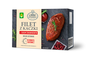 FILET Z KACZKI Z SOSEM ŻURAWINOWYM 430 G WOLNO GOTOWANE CHEF RECOMMENDS