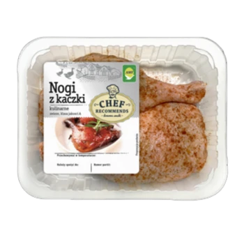 NOGI Z KACZKI KULINARNE OK.0,5 KG CHEF RECOMMENDS MAP