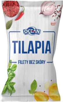 ABRAMCZYK Tilapia Nilowa Filety Bez Skóry 30% 700/1000G OCEAN