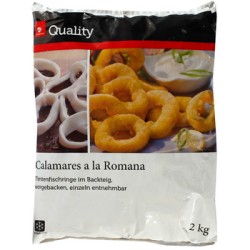 TGQ Pierścienie kalmarów w cieście 2kg