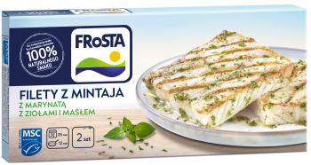 FRoSTA Filety z mintaja z marynatą z masłem i ziołami 265g