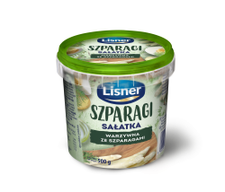 Szparagi Sałatka warzywna ze szparagami 500g Lisner