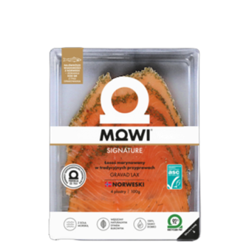 Mowi Gravad Lax łosoś marynowany w tradycyjnych przyprawach 100g