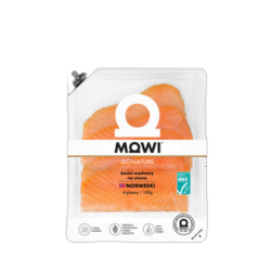 MOWI łosoś wędzony na zimno plastry 4x25g