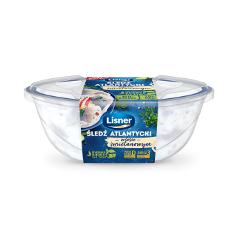 Śledź atlantycki w sosie śmietanowym Lisner 160g
