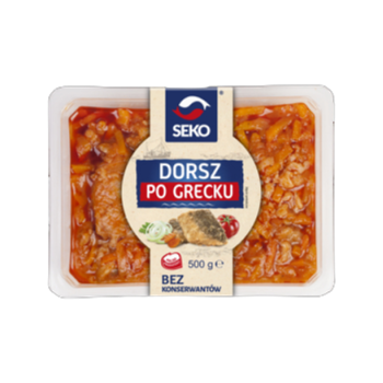 Dorsz po grecku Seko 500g
