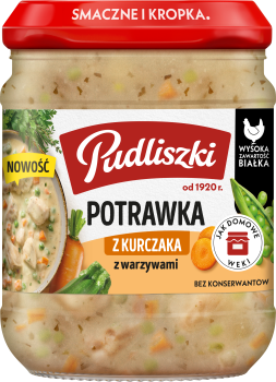 Pudliszki Potrawka z kurczaka z warzywami 440g