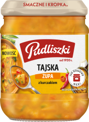 Zupa tajska z kurczakiem Pudliszki 440g