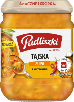 Zupa tajska z kurczakiem Pudliszki 440g