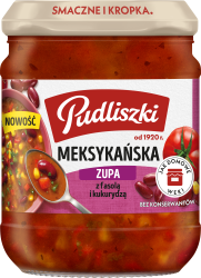 Zupa meksykańska z fasolą i kukurydzą Pudliszki 440g