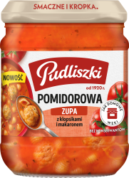 Zupa pomidorowa z klopsikami i makaronem Pudliszki 450g