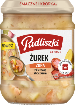 Zupa żurek z kiełbasą i boczkiem Pudliszki 440g