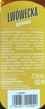 'Lwówecka Pigwa 0,5l 21%