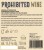 'Prohibited Wine Rum Barrel Aged Wino Czerwone Wytrawne 750 ml