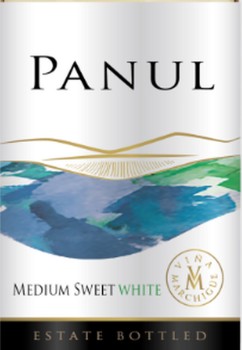'Panul Sauvignon Blanc Wino Białe Półsłodkie 750 ml
