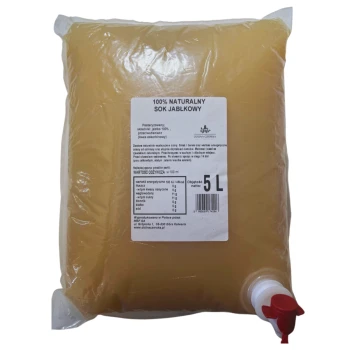 Sok NFC jabłkowy 100% Dolina Czerska worek 5L