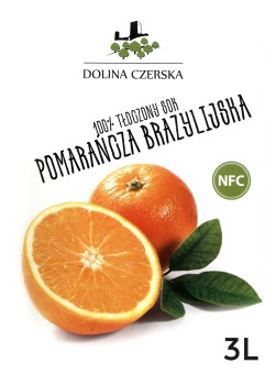 Sok NFC pomarańczowy 100% Dolina Czerska 3L