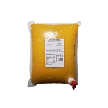 Sok NFC pomarańczowy 100% Dolina Czerska worek 5L