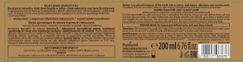 Jantar Maska ujarzmiająca z esencją bursztynową, peptydami, ceramidami i olejem makadamia, 200 ml