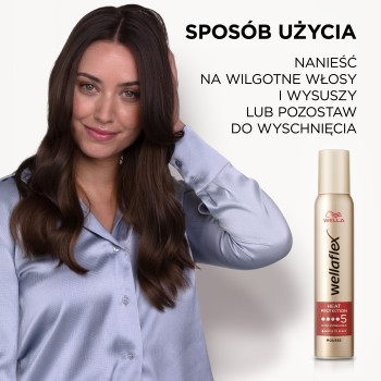 Wellaflex Heat Protection Pianka do włosów 200ml