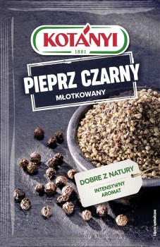 Kotányi Pieprz Czarny Młotkowany 17G