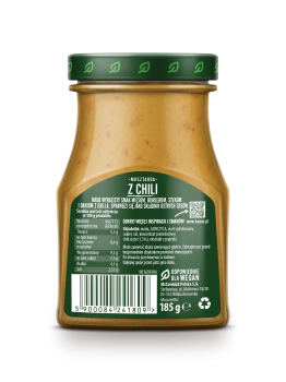Kamis musztarda STRONG z chili ciętym 185g