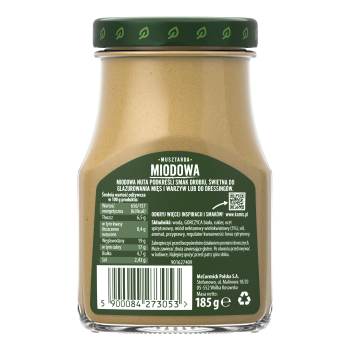 Kamis Musztarda miodowa 185 g