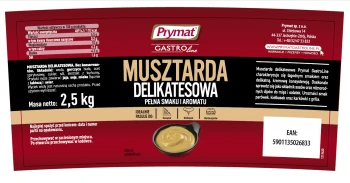 Musztarda delikatesowa 2,5kg Prymat GastroLine