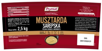 Musztarda sarepska 2,5kg Prymat GastroLine