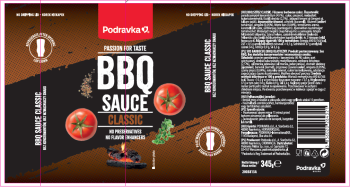 Podravka Sos BBQ classic 345g