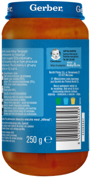 Gerber Zupka pomidorowa z ryżem 250g