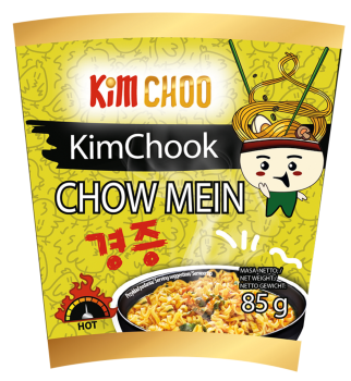 KIM CHOO CHOW MEIN-danie błyskawiczne z nudlami o smaku kurczaka 85g (pikantne)