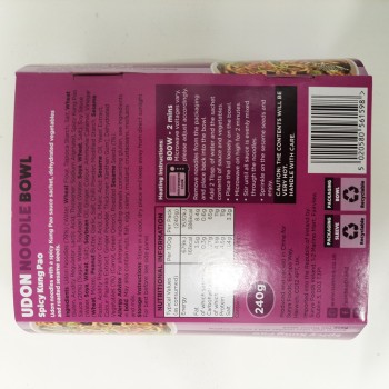 Sun Hee Danie gotowe udon bowl spicy kung pao 240g