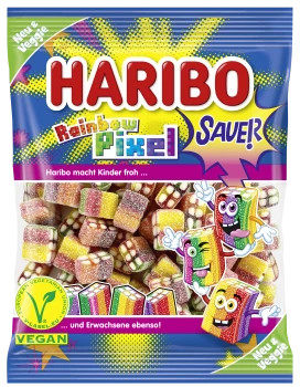 Żelki Haribo Rainbow Pixel 160g