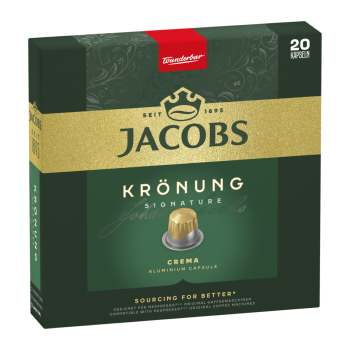 Jacobs Kronung Crema kawa mielona w kapsułkach 20 sztuk