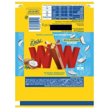 E. Wedel WW kokos 47 g