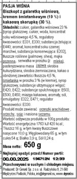 DR GERARD pasja wiśniowa 650g DRM