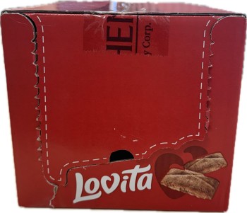 Lovita Cake Cookies Ciastka z nadzieniem o smaku wiśniowo-waniliowym 168 g