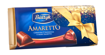 Bałtyk Czekolada nadziewana o smaku Amaretto 147g