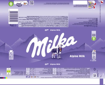 Milka Alpine Milk 250g
