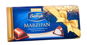 Bałtyk czekolada z nadzieniem Marzipanowym 151g