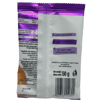 Frank & Oli Keto miękkie ciasteczko tahini paste 50g