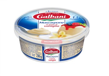 Galbani Mascarpone o smaku waniliowym 230 g
