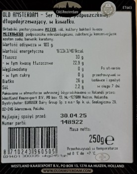 OLD AMSTERDAM 250g