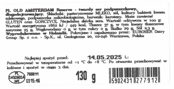 OLD AMSTERDAM Reserve 130g