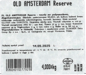 OLD AMSTERDAM Reserve 130g