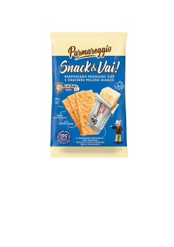 Ser Parmareggio Parmigiano Reggiano ChNP z niesolonymi krakersami 45g