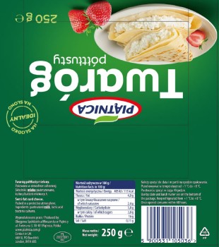Twaróg mielony półtłusty 250g Piątnica